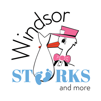 Stork Rental Sign in Windsor Essex County, Ontario